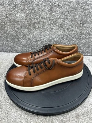 Florsheim Oxford Shoes Mens Size 13 Extra Wide Crossover Steel Toe Work Cognac - Image 1 of 4