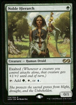 1x Noble Hierarch - Ultimate Masters - NM - MTG - Image 1 of 2