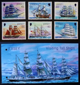 Jersey Stamps: "Visiting Tall Ships" Presentation Pack MNH 6 Value Mint Set 2013 - Picture 1 of 5