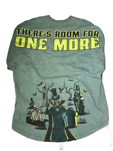 Camiseta deportiva Haunted Mansion Hatbox Ghost Spirit de los parques de Disney Brilla en la oscuridad L - Imagen 1 de 11