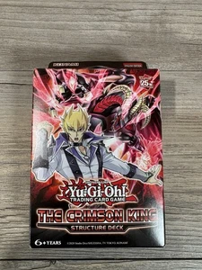 Yu-Gi-Oh! TCG: Mazo Estructura El Rey Carmesí - 1ª Edición - Totalmente Nuevo - Imagen 1 de 3