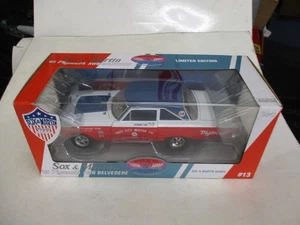 Supercar Collectible 1965 Plymouth Belvedere AWB Sox & Martin 1:18 LIMIT EDITION - Picture 1 of 10