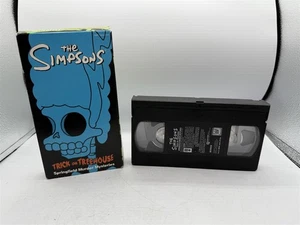 THE SIMPSONS TRICK OR TREEHOUSE SPRINGFIELD MURDER MYSTERIES VHS TAPE - Picture 1 of 7