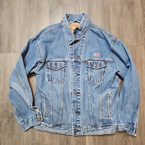 Herren Y2k Levi Strauss Trucker Jeansjacke XL Denim Levi's - Bild 1 von 5