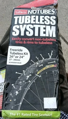 Stans NoTubes Freeride Bicycle 26in Tubeless System Stan's Sealant Kit KT0010 - Image 1 of 3