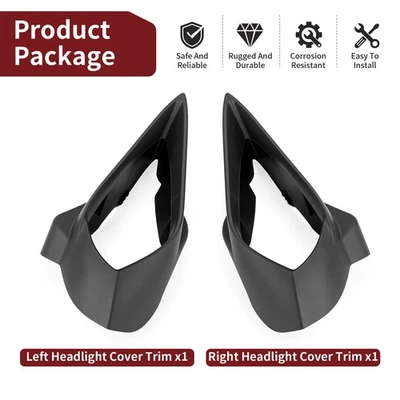 CUBIERTA FARO IZQUIERDO DERECHO (PAR) PARA YAMAHA YFZ 450 RAPTOR YFM 250 350 700 700R Foto 1 de 4