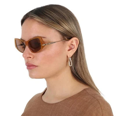 Burberry Brown Irregular Ladies Sunglasses BE4408 409473 52 BE4408 409473 52 - Image 1 of 4