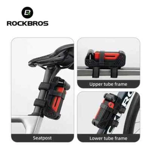 ROCKBROS Fahrrad Faltschloss Schwerlastschloss Diebstahlsicherung tragbar & Halterung - Bild 1 von 11