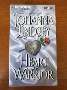 Heart of a Warrior by Johanna Lindsey Vintage Cassette Audio Book Tested - Imagen 1 de 8