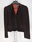 Ralph Lauren Vtg 70s Archive Collection Velvet Crimson Edwardian Jacket Mod USA 