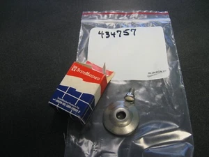 Conjunto de placa y tornillo Johnson Evinrude OMC 0434757 JO122 - Imagen 1 de 2