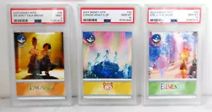Disney Hits D23 Expo 2nd Ed Trading Cards Encanto Elemental Turning Red PSA 10&9 - Picture 1 of 2