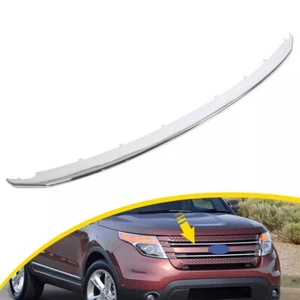 New Upper Chrome Grille Molding Trim For Ford Explorer 2011-2015 #BB5Z-8200-AA - Picture 1 of 17