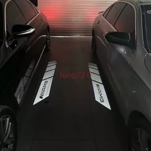 2X LED Mirror Light Courtesy Projectors For Mercedes AMG A B C E S GLB GLC EQC - Picture 1 of 8