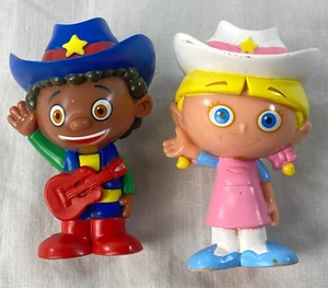 Disney Little Einstein Go West QUINCY & JUNE Figuras Vaquero Mattel - Imagen 1 de 6