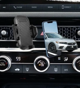 Civic Phone Mount Civic Phone Holder for 2025 2024 Civic Accessories Custom Fit - Zdjęcie 1 z 2