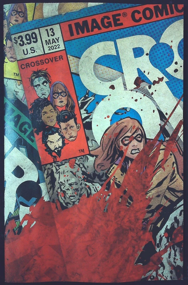 Image Comics Cross Over #1 November 2020 Variant B 1st Print NM