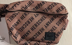 NEW Herschel Supply Co Fifteen Fanny Pack Pink Rose Canvas Hip Belt Waist Bag - Picture 1 of 7