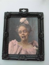 12" x10" Lenticular Portrait Halloween Hologram Haunted House 3D Picture