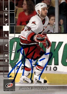 Shane Willis - Signed 2001-02 In The Game Be A Player Card #11 - Image 1 of 2