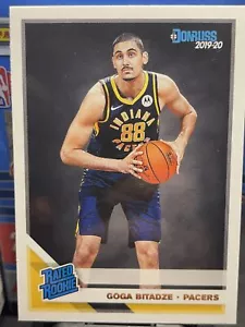 Goga Bitadze 2019-2020 Donruss #217 Rated Rookie RC Indiana Pacers - Picture 1 of 1
