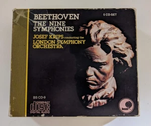 Beethoven The Nine Symphonies 5 CD-SET Box Josef Krips London Symphony Orchestra - Picture 1 of 12