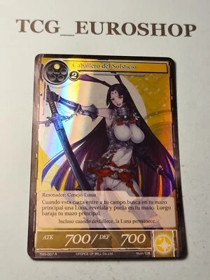 Knight of the Solstice▪︎TMS▪︎2016▪︎FoW▪︎RARE▪︎FOIL▪︎SPANISH▪︎NM #5 - Image 1 of 2