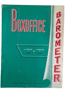 Boxoffice Magazine Hefty ANNUAL Barometer - Movie Review 1955, Preview 1956 - Bild 1 von 11