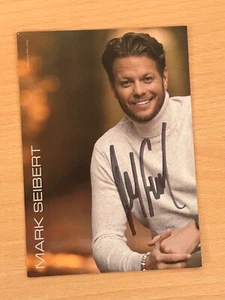 Mark Seibert - Autogrammkarte original signiert - #33077 - Bild 1 von 1