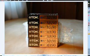TDK MA90 Cassette Tape - sealed, one. VIP international service from Germany