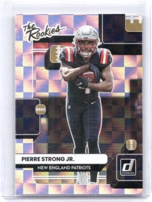 2022 Donruss #TR-39 Pierre Strong Jr. The Rookies - Image 1 of 2