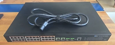 BV-Tech (POE-SW2404-MG) 24 Port PoE + 4 Uplink Managed Switch Networking Device - Image 1 of 4