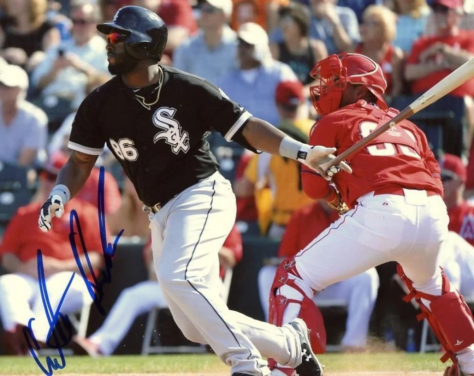 COURTNEY HAWKINS CHICAGO WHITE SOX SIGNED AUTOGRAPHED ACTION 8X10 PHOTO W/COA  - Imagem 1 de 1