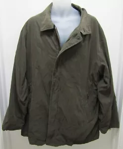 Men's Green BARACUTA Quilted Lining Zip Up Winter Jacket Size XL - Picture 1 of 8