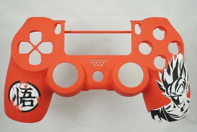 Dragon Ball Soft Touch Front Face Shell For PS4 Controller New - For current gen