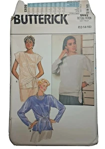 Gonna Butterick taglia 8 motivo danneggiata busta - Foto 1 di 5