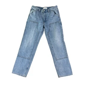 Aritzia The Carpenter The Lou Low Rise Loose Jeans Denum Forum Women's 31x29 - Picture 1 of 13
