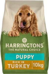 Harringtons Complete Puppy Dry Dog Food Turkey & Rice 10kg - Made with All - Picture 1 of 1