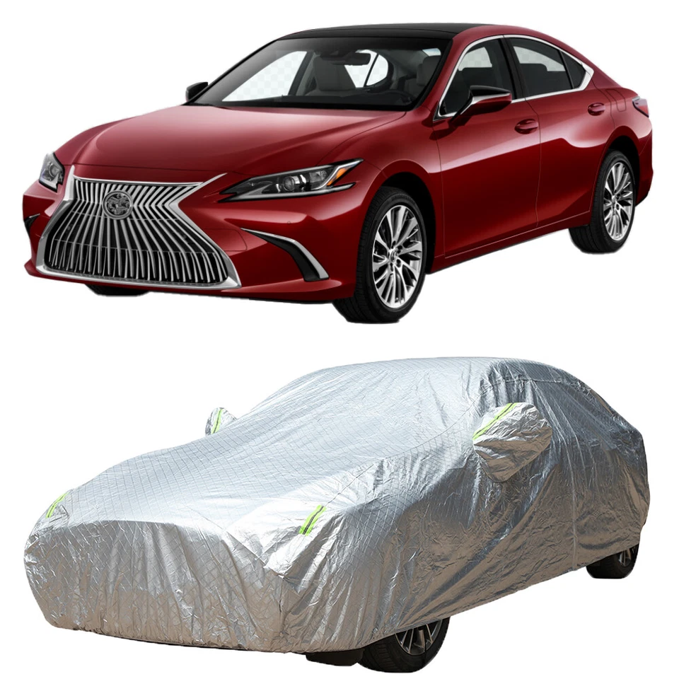 6 Layer Heavy Duty Thicken Cotton Car Cover Anti-Hail Protection For Lexus ES300 - Изображение 1 из 4