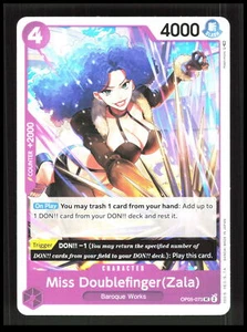 One Piece Miss Doublefinger(Zala) OP05-073 Awakening of the New Era CB-1-4-C-16 - Picture 1 of 7