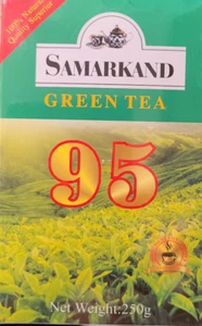 Samarkand Grüntee 95 100% NATÜRLICHE Qualität 250g LOSE TEE Самарканд Чай - Bild 1 von 4