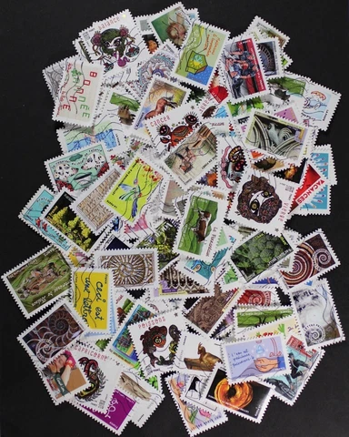 FRANCE wonderful collection of of 125 different recent used stamps, nice variety Cover