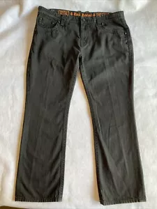 Rock Revival Jeans Steven Alt Straight Herren Gr. 44 schwarz Denim dunkel Pattentaschen - Bild 1 von 13