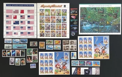 US STAMPS: 2000 Commemorative Year Set COMPLETE Mint MNH (113 TOTAL ~ 5 SHEETS) - Image 1 of 4