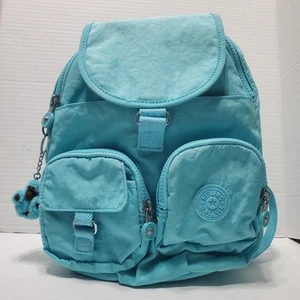 Small Kipling Firefly Backpack Cute Bag Womens, Lots Of Pockets & Pencil Pouch - Picture 1 of 7
