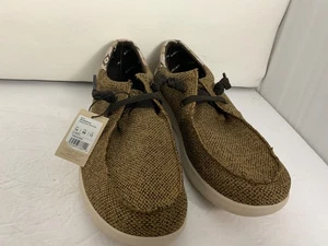 Ariat Men's Slip On Hilo Midway Shoe Heathered Sand Brown   Sz 14 M - Picture 1 of 5