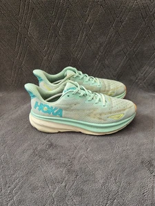 Scarpe da corsa Hoka One One Clifton 9 da donna taglia 9,5 sneakers sportive scarpe da ginnastica - Foto 1 di 10