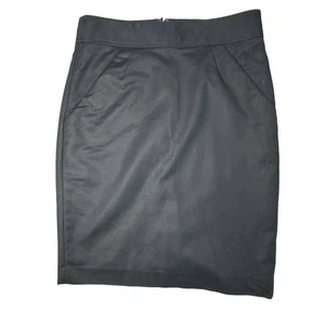 Woman's Banana Republic Black Pencil Business Skirt Size 0 - Picture 1 of 5