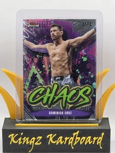 2024 Topps Finest UFC #CHA-6 Dominick Cruz Chaos - Picture 1 of 2
