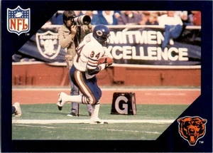 1988 Commemorative #128 Walter Payton HOF RARE Chicago Bears - Last Regular Game - Picture 1 of 3